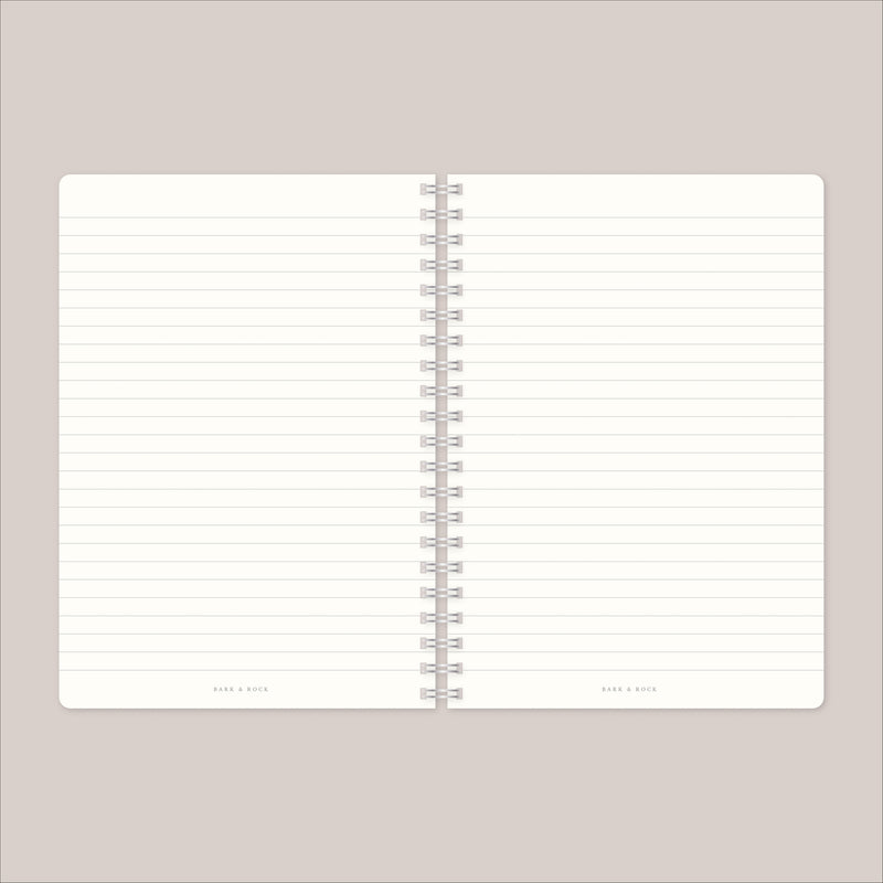 Lined Paper Refill - Bark & Rock